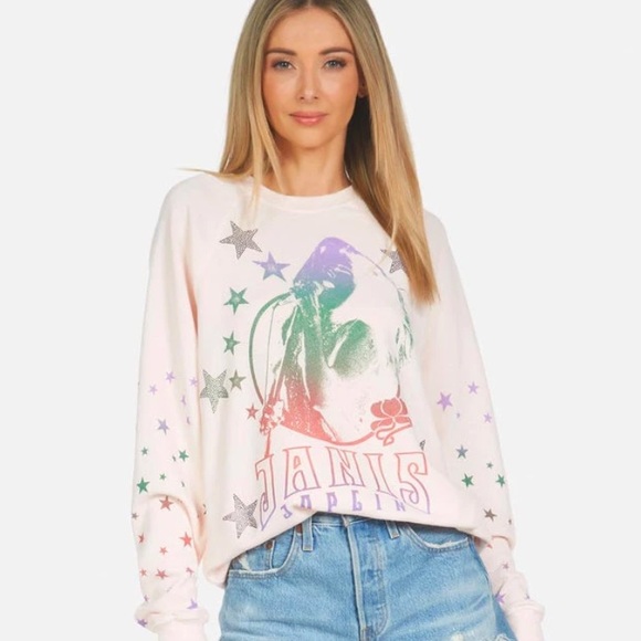 NEW LAUREN MOSHI X JANIS JOPLIN PULLOVER - Picture 11 of 11